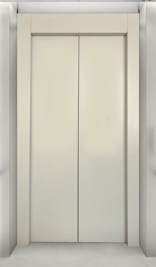 Automatic painted mild steel lift doors